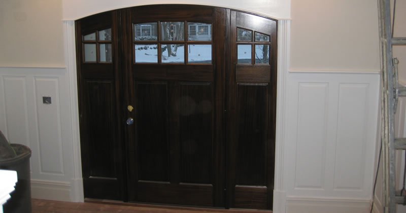 Custom Wood Door Installations